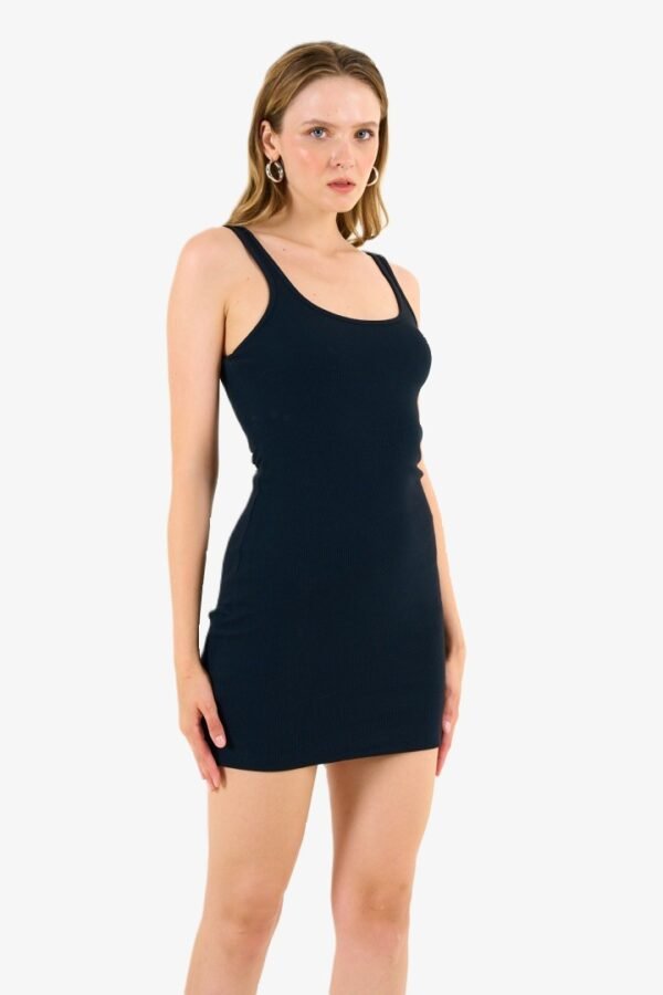 Cotton Tank Dress-Mini