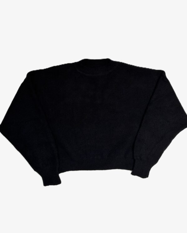 Sweatshirt-Style Sweater in Three Colors - Image 4