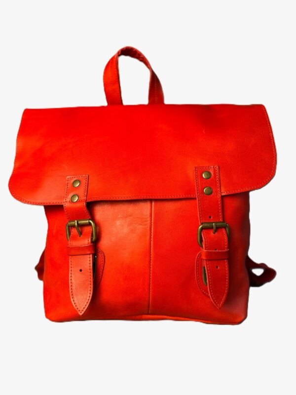 Leather Backpacks – Handmade - Image 5