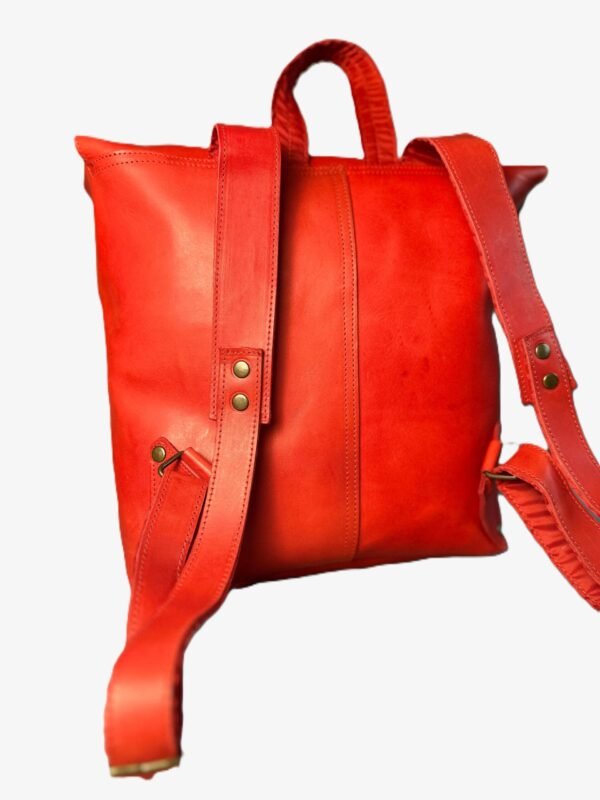 Leather Backpacks – Handmade - Image 6