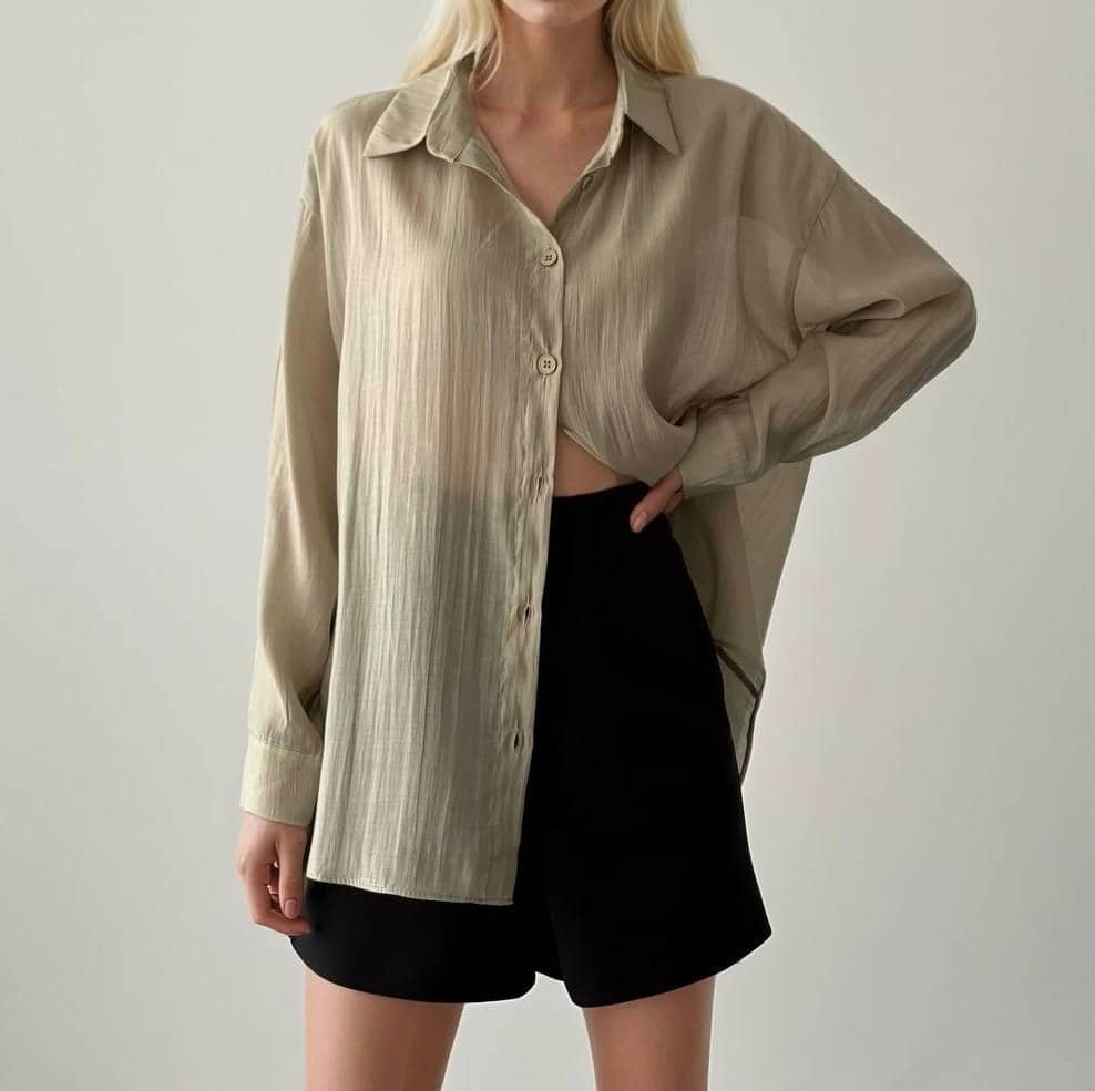 Green Cotton Shirt