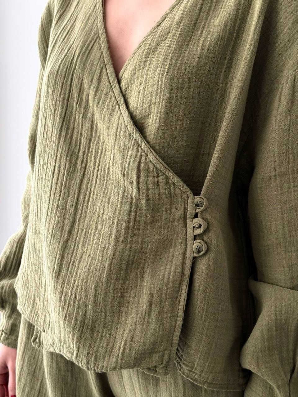 Muslin Set in Green