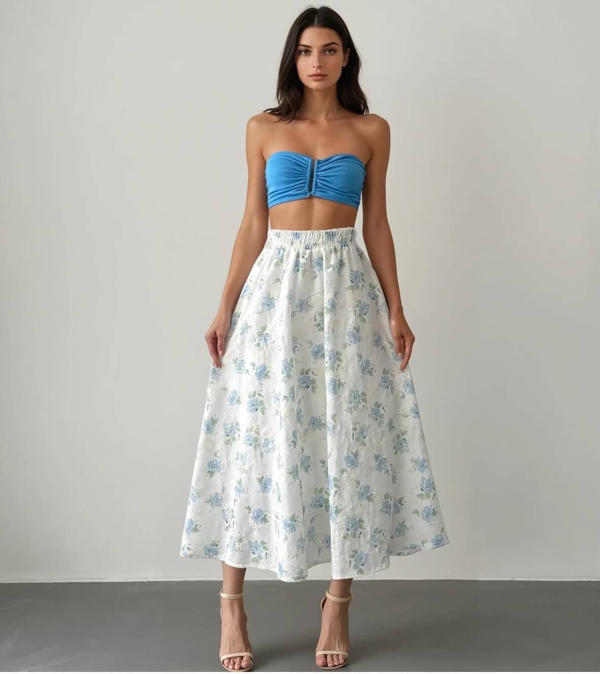 Floral Maxi Skirt
